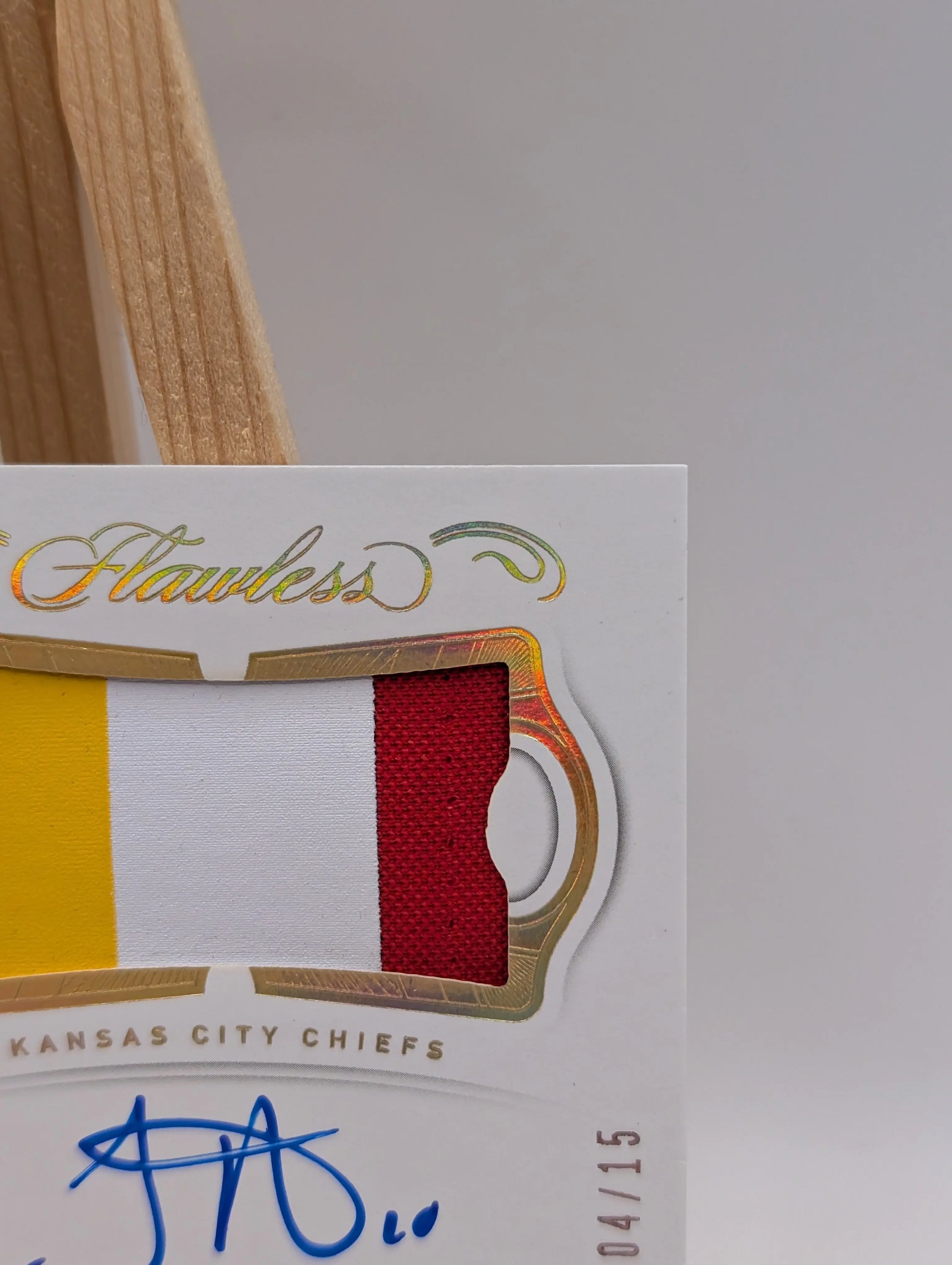 TYREEK HILL 2019 2020 Flawless Ruby Holo  3-Color Patch Auto /15 #PA-TH Chiefs FRENLY BRICKS - Open 7 Days