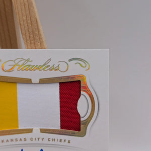 TYREEK HILL 2019 2020 Flawless Ruby Holo  3-Color Patch Auto /15 #PA-TH Chiefs FRENLY BRICKS - Open 7 Days