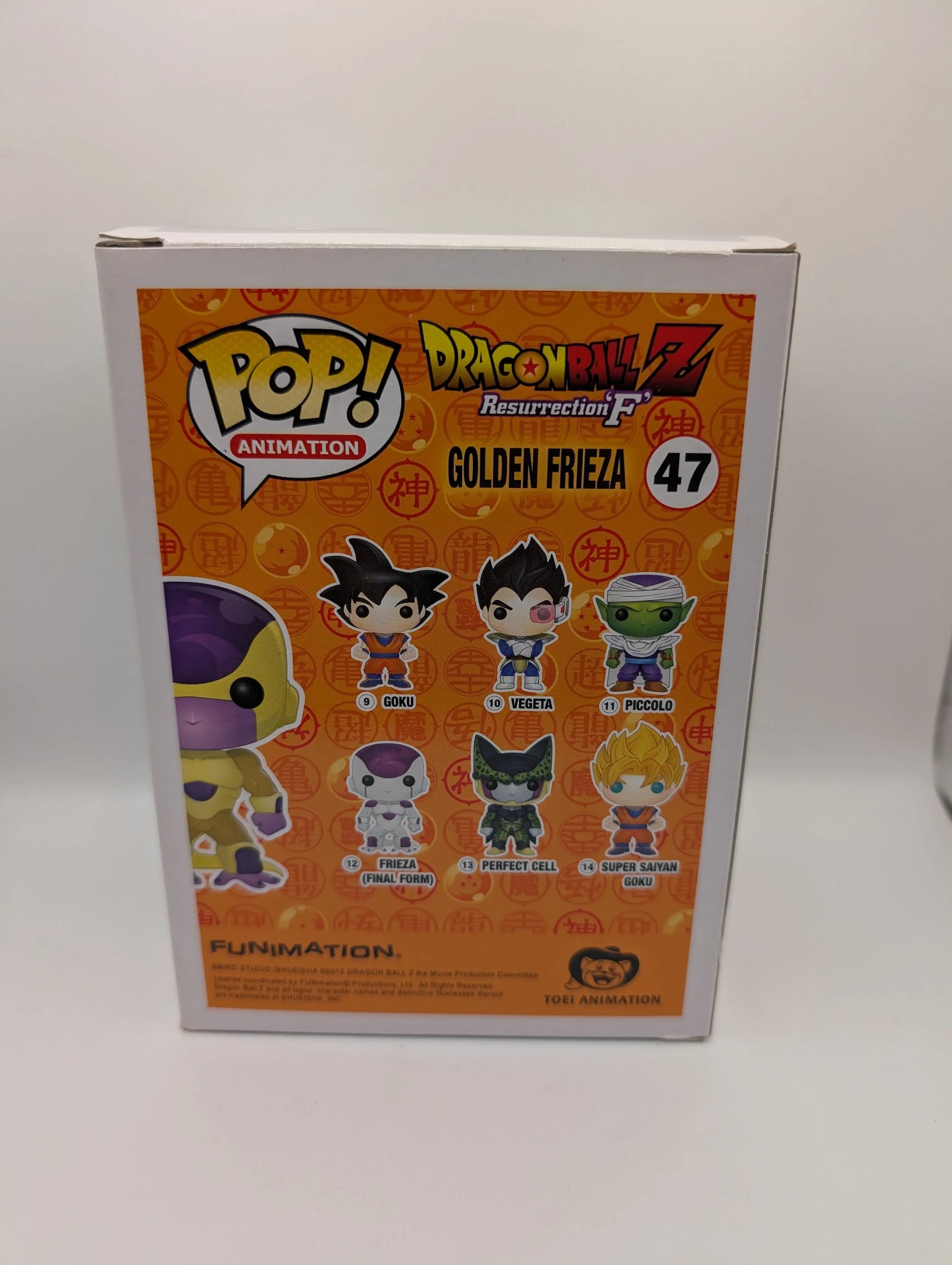 Funko Pop Vinyl - Dragon Ball Z - Golden Frieza #47 (Black Eyes) FRENLY BRICKS - Open 7 Days