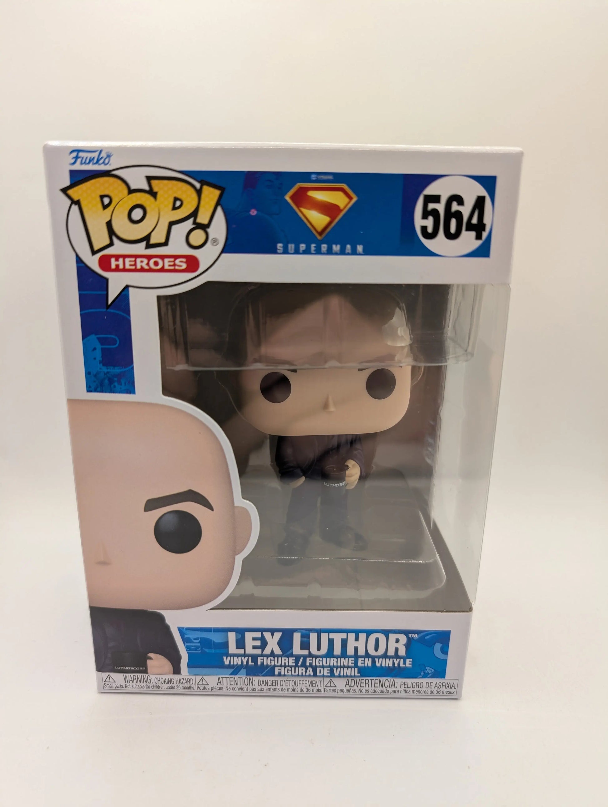 Funko Pop! Vinyl: DC Universe - Lex Luthor #564 Superman 2025 FRENLY BRICKS - Open 7 Days