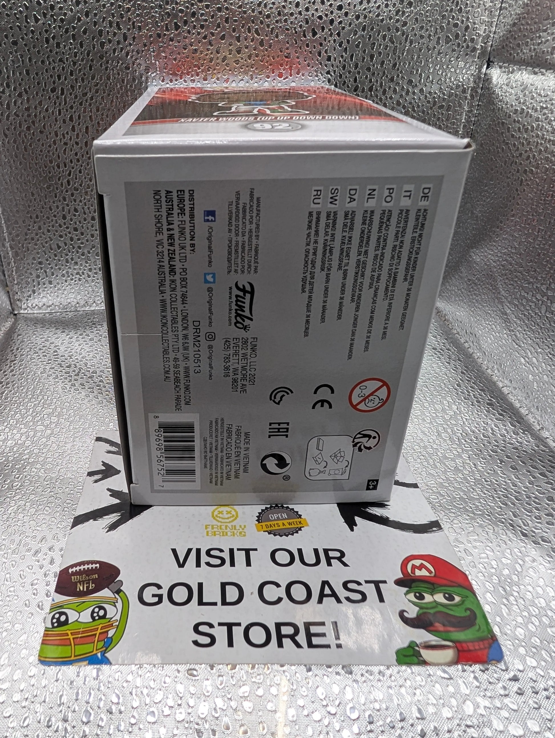 WWE Funko Pop! Vinyl Figure Xavier Woods 92 Special Edition FRENLY BRICKS - Open 7 Days