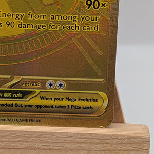 Mega Charizard X EX 130/094 Gold - Phantasmal Flames Lp FRENLY BRICKS - Open 7 Days