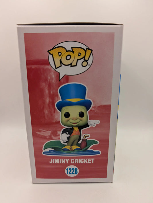 Funko POP! Disney Classics - Jiminy Cricket #1228 - 2022 (Exclusive) FRENLY BRICKS - Open 7 Days