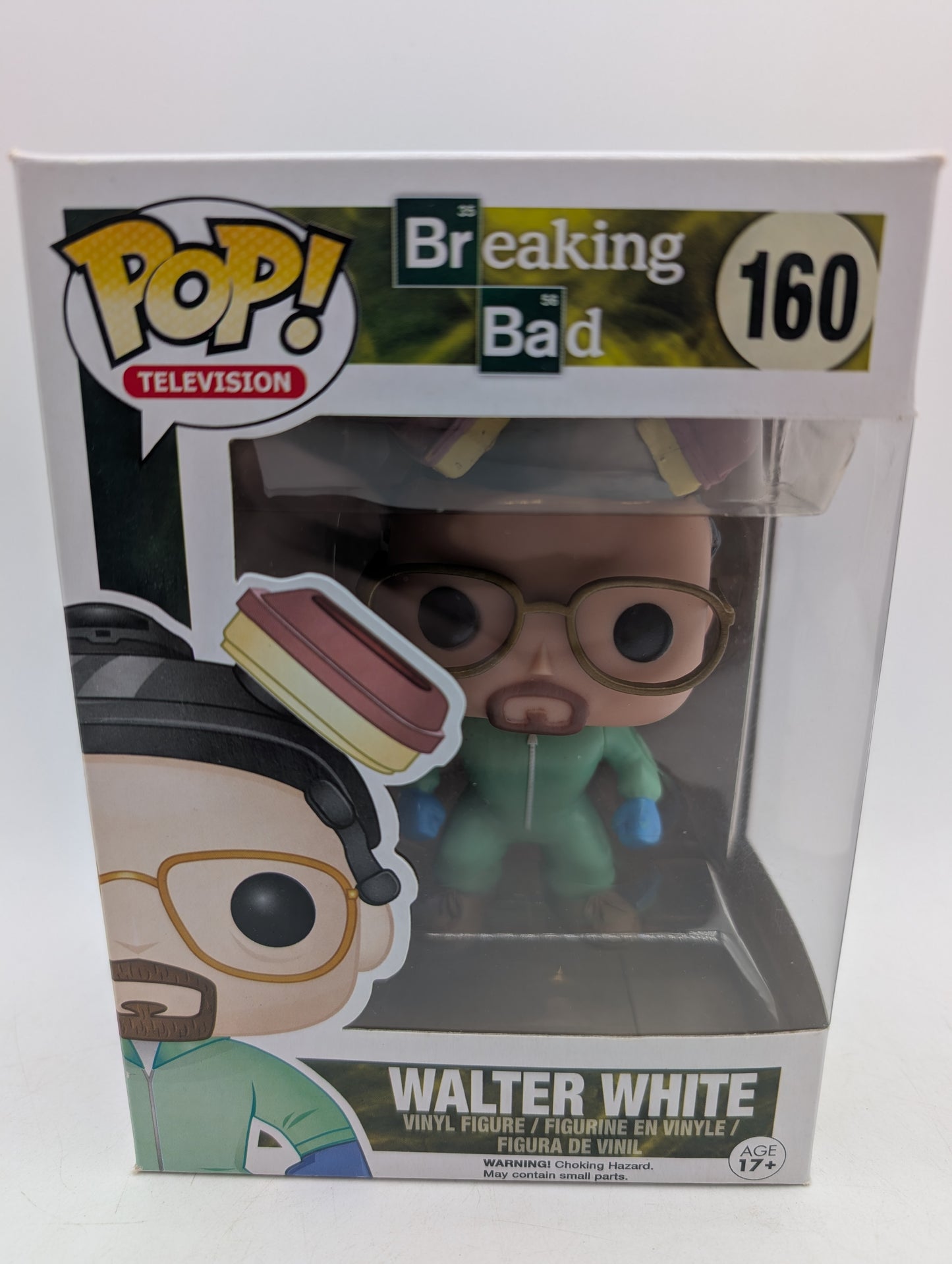 FUNKO Pop! Breaking Bad Walter White in Green Hazmat Suit #160