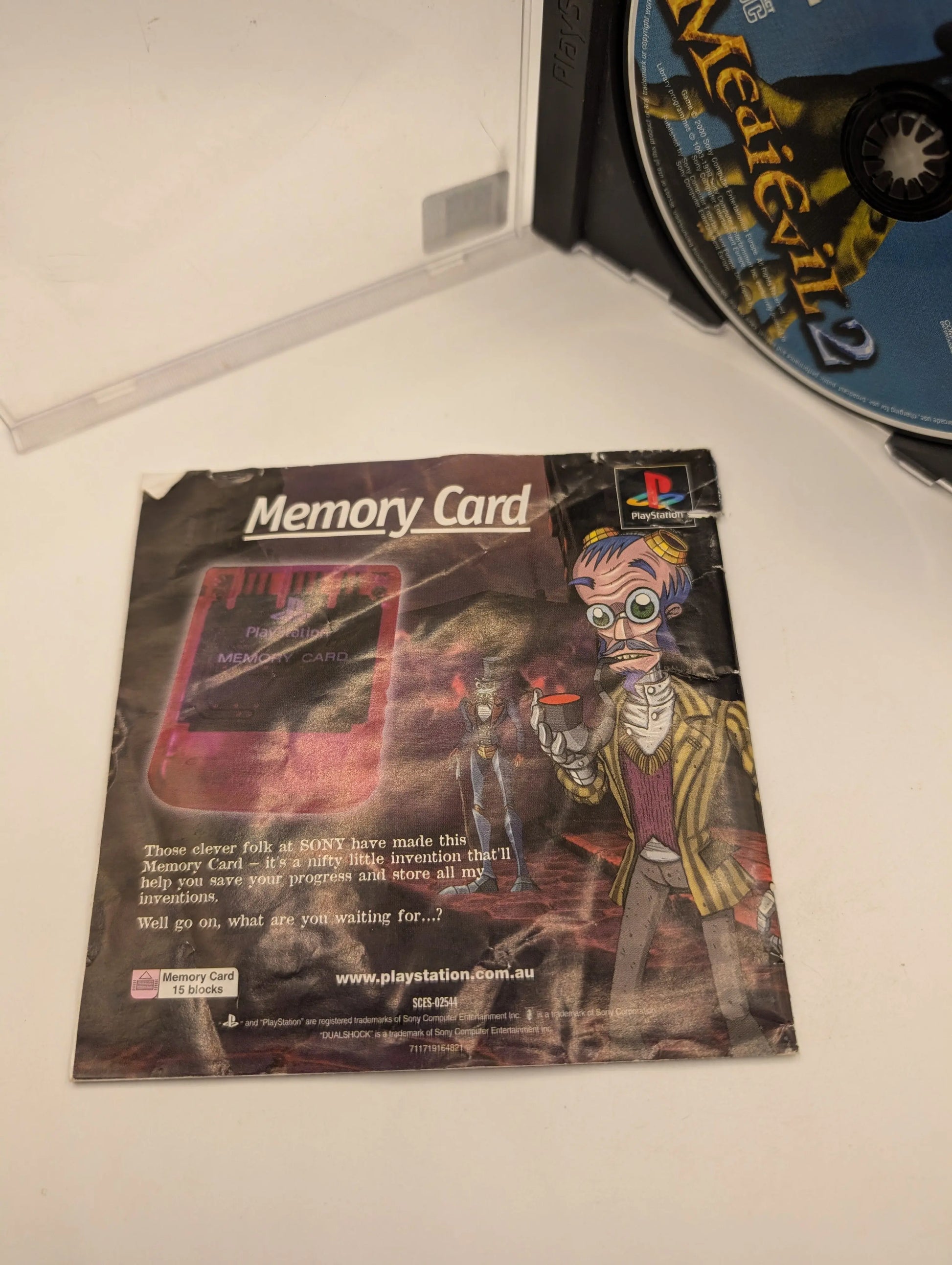 Medievil 2 - PlayStation One - PS1 Game Complete with Manual FRENLY BRICKS - Open 7 Days