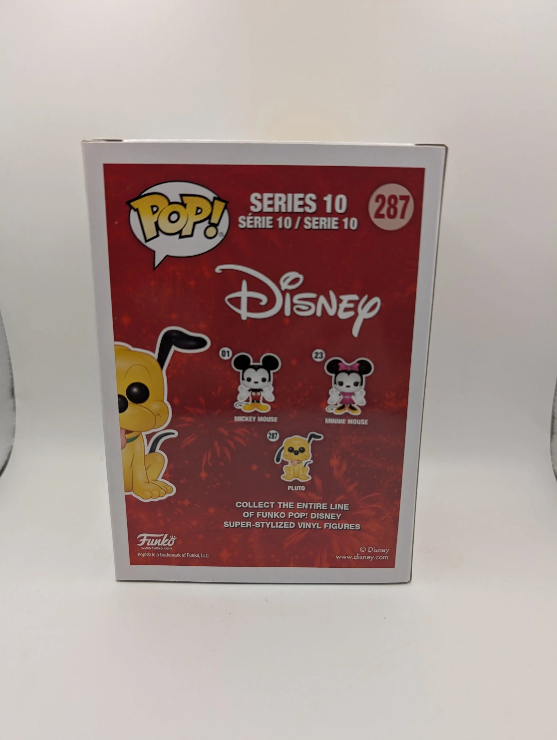 Funko Pop Pluto  #287 Disney Disney Treasures Exclusive  Vinyl Figure FRENLY BRICKS - Open 7 Days