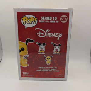 Funko Pop Pluto  #287 Disney Disney Treasures Exclusive  Vinyl Figure FRENLY BRICKS - Open 7 Days