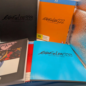 Shin EVANGELION Blu-ray 1.11 2.22 3.33 complete Set Limited Edition FRENLY BRICKS - Open 7 Days