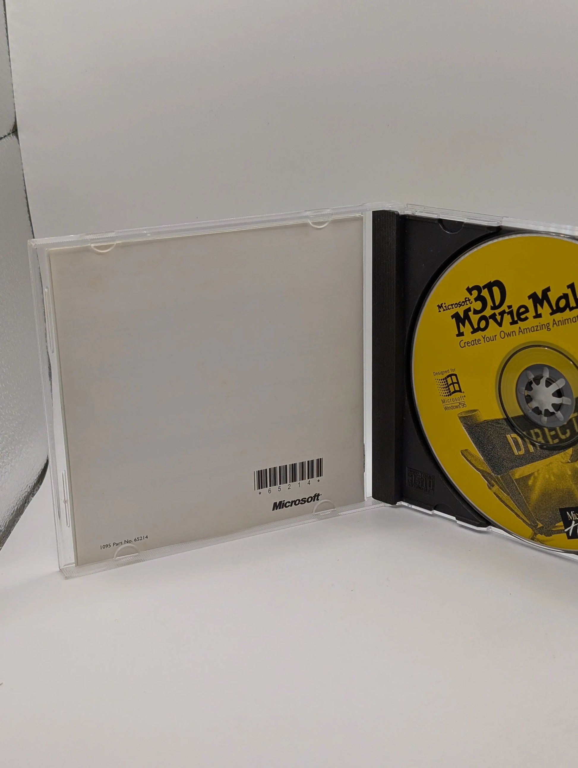 Microsoft 3D Movie Maker – PC – Windows 95 – World English Edition – Vintage FRENLY BRICKS - Open 7 Days