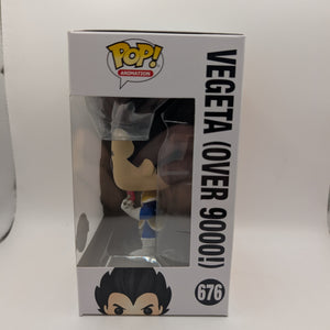 Funko Pop! Dragon Ball Z: Vegeta (Over 9000!) #676 - Special Edition Anime FRENLY BRICKS - Open 7 Days