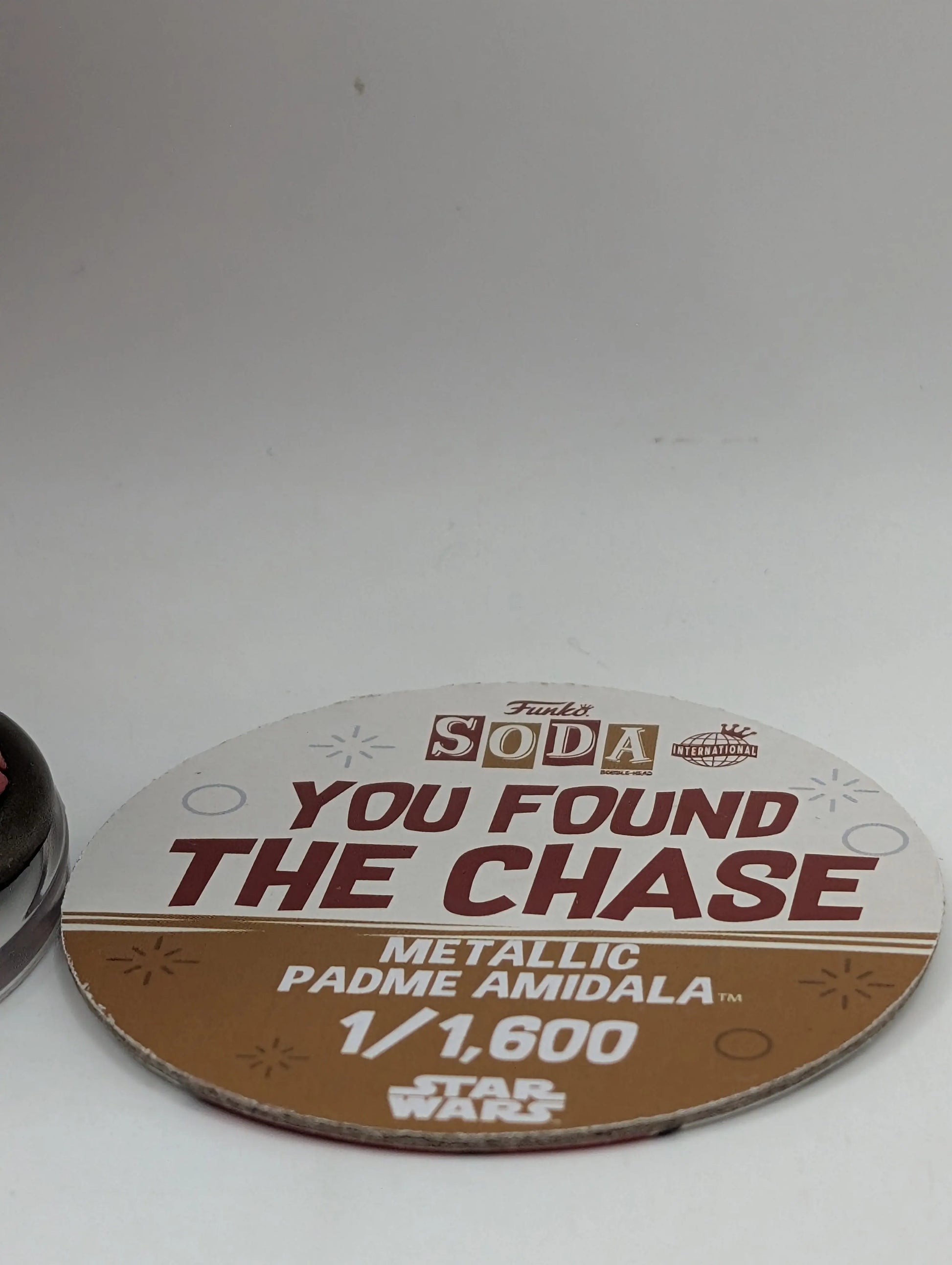 Padme Amidala Metallic Star Wars Funko Soda! Chase 1/1,600 LTD PCS RARE VHTF FRENLY BRICKS - Open 7 Days