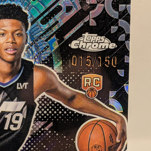 Ace Bailey 2025-26 Topps Chrome - Go Time Refractor /150 #GT-20 Utah Jazz FRENLY BRICKS - Open 7 Days