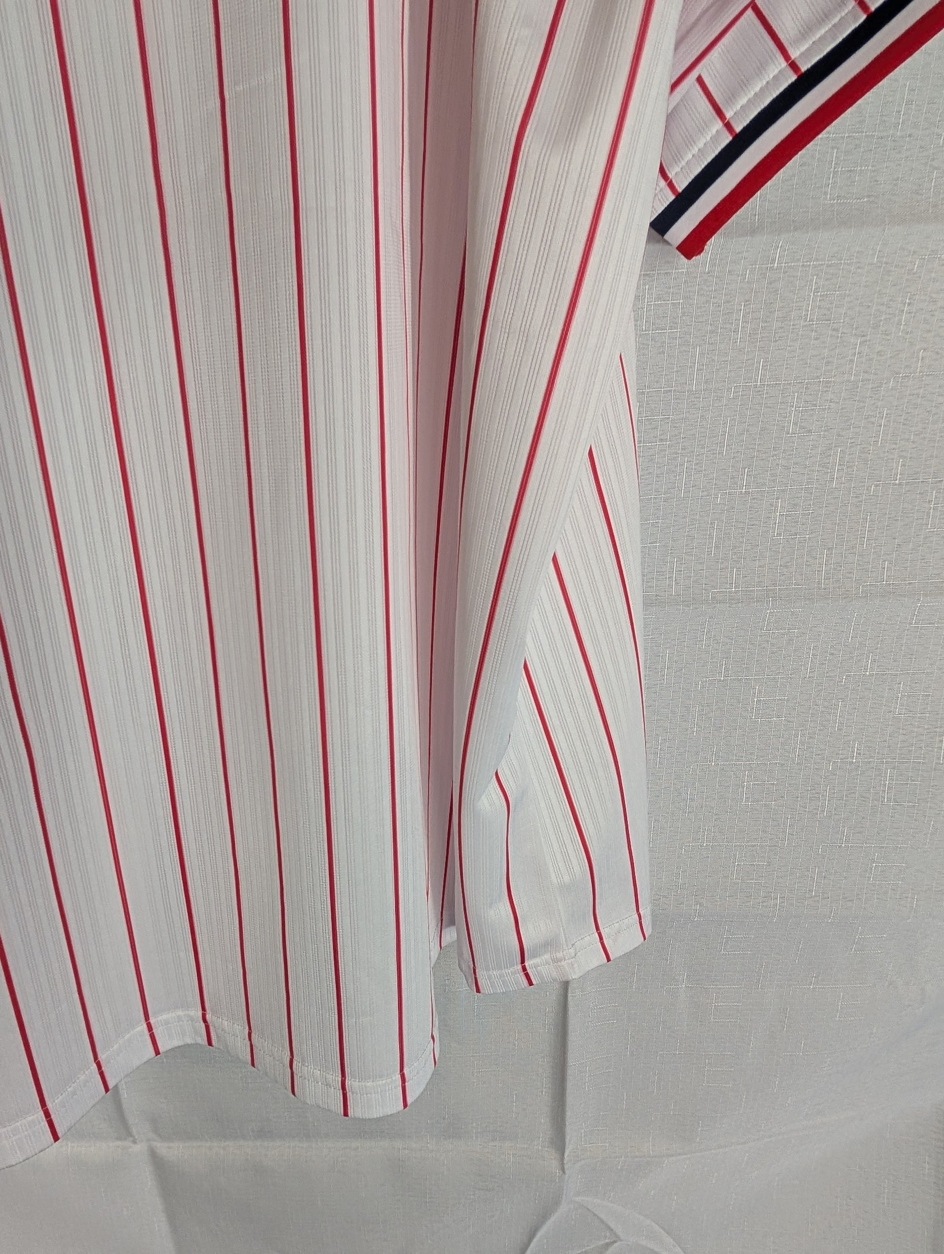 Nippon Baseball Tokyo Yakult Swallows 2016-2019 Home White/Red Blank XL Jersey