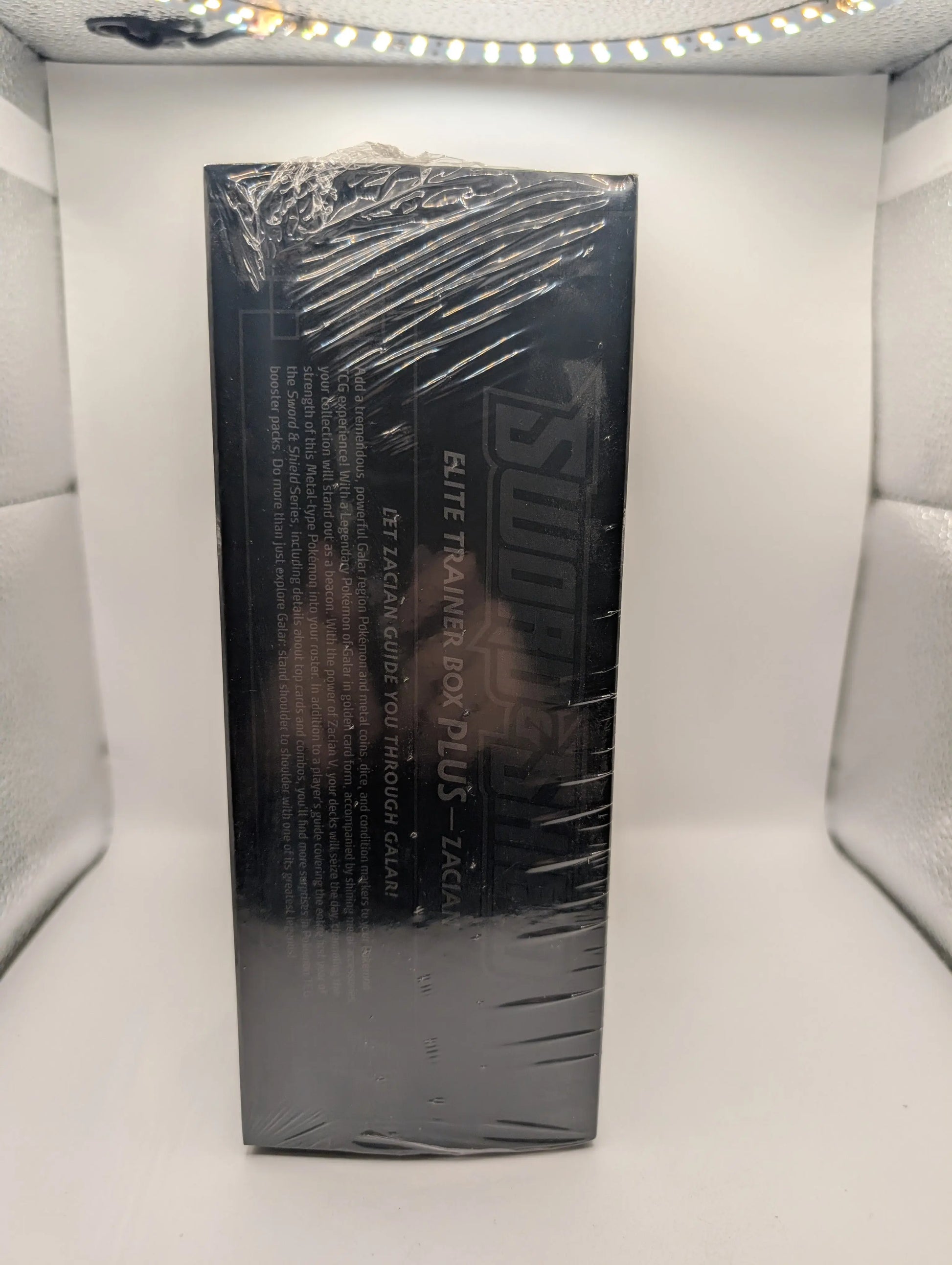 Pokemon TCG Sword & Shield Zacian ETB Elite Trainer Box Plus Factory Sealed FRENLY BRICKS - Open 7 Days