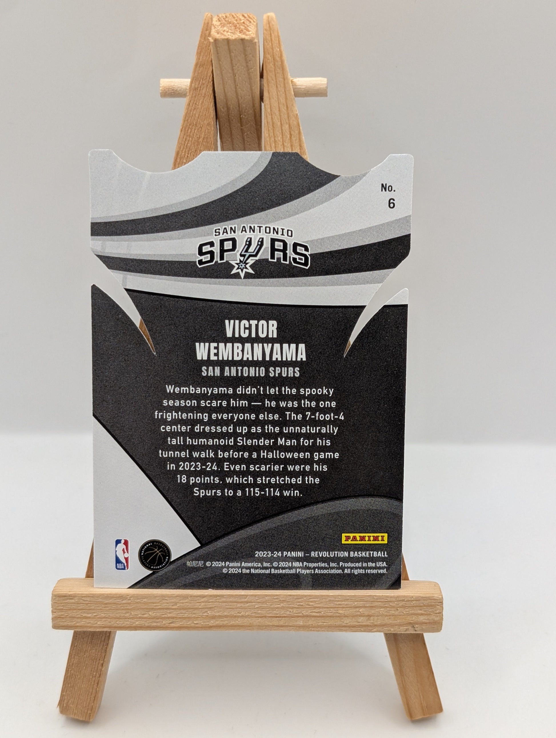 2023-24 Panini Revolution Victor Wembanyama Lift Off! Rookie RC Die Cut Spurs SP FRENLY BRICKS - Open 7 Days