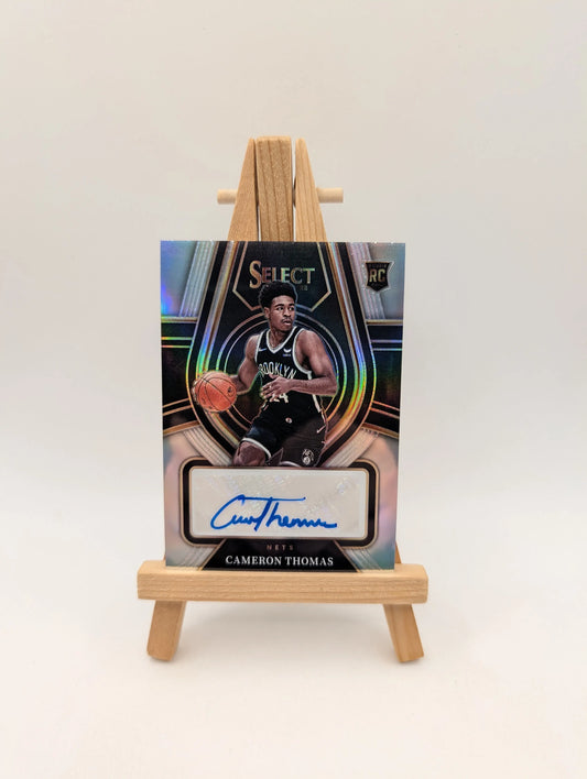 2021-22 CAMERON THOMAS /249 AUTO PANINI SELECT SILVER ROOKIE RC AUTOGRAPHS FRENLY BRICKS - Open 7 Days