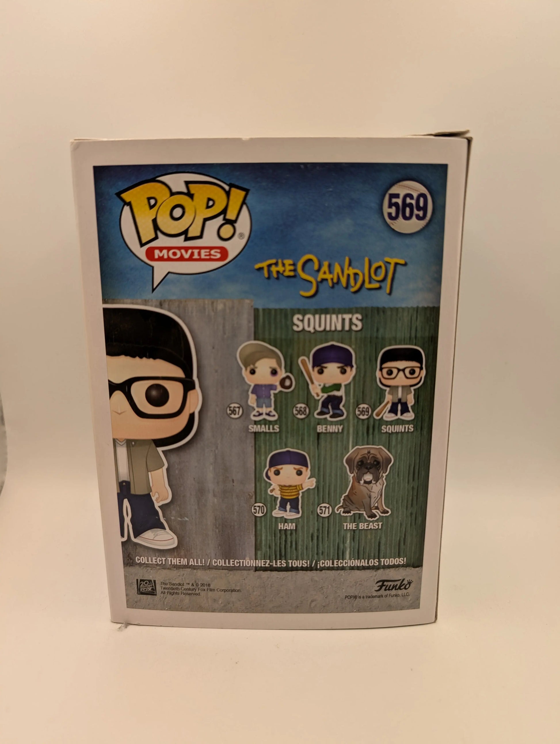 THE SANDLOT KIDS - Squints #569 Funko Pop! Vinyl VAULTED FRENLY BRICKS - Open 7 Days
