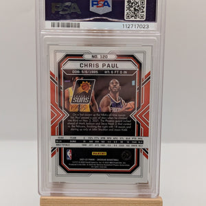 Chris Paul 2021-2022 Obsidian #120 Numbered /5 PSA 9 FRENLY BRICKS - Open 7 Days