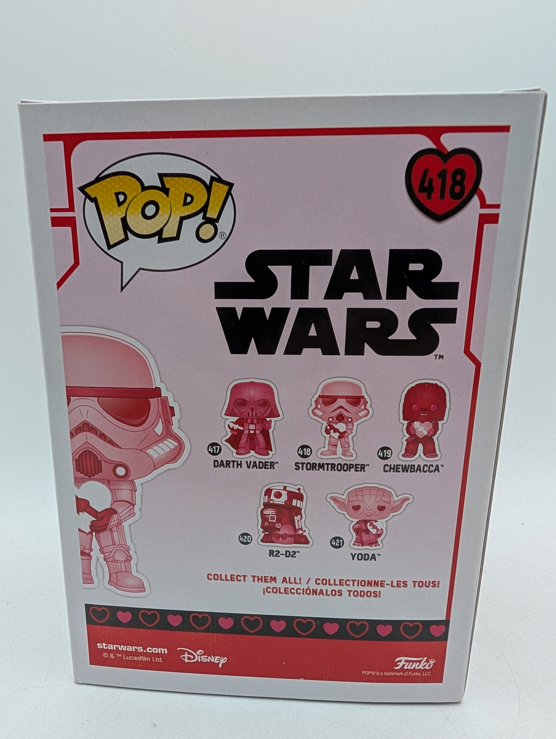 Funko Pop! Star Wars #418 Stormtrooper Valentine's Day Edition image 5