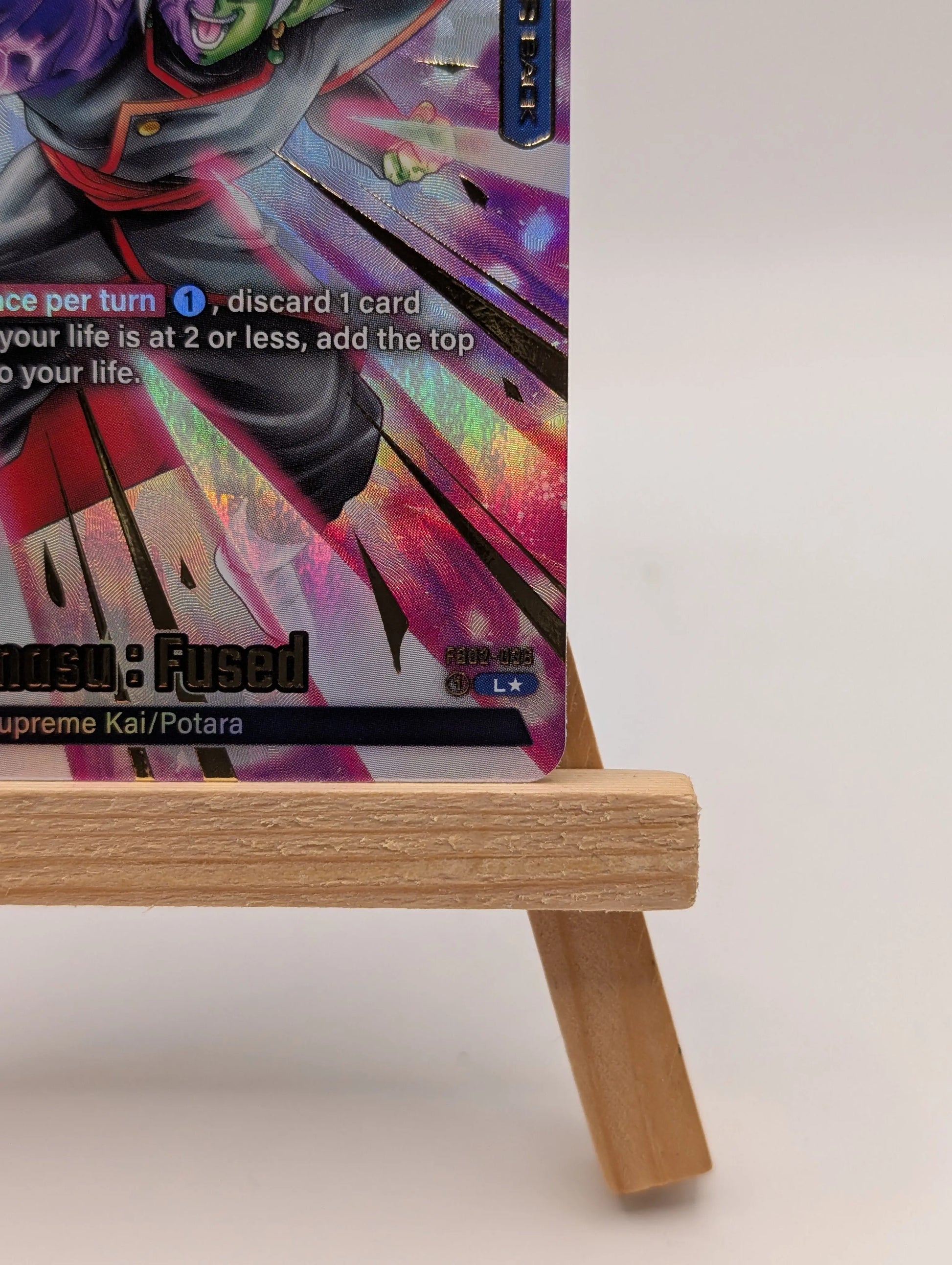 Zamasu Fused Leader L	FB02-036	Secret Rare Alternate Art Dragon Ball Fusion Eng FRENLY BRICKS - Open 7 Days