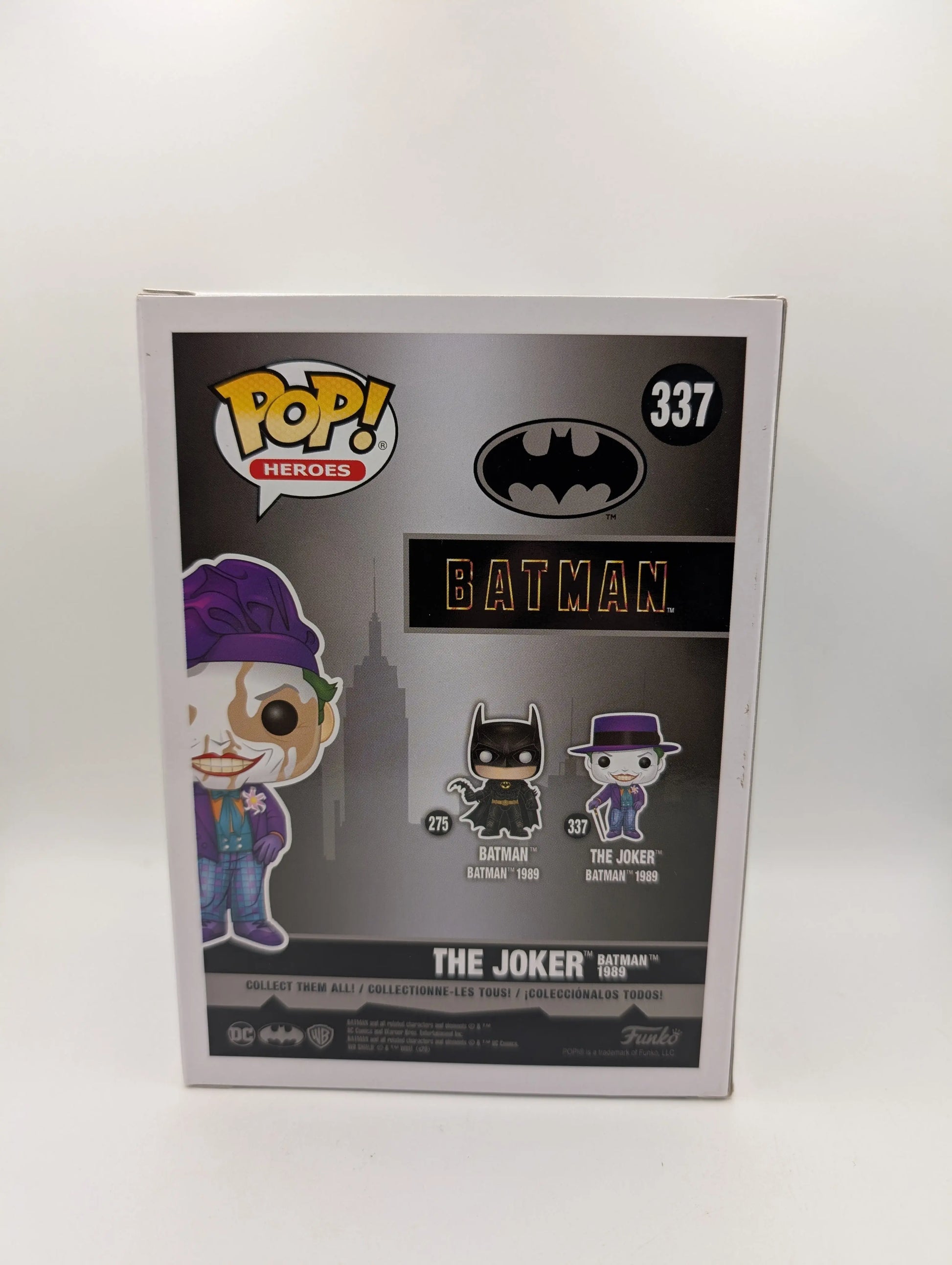 Funko Pop! The Joker -  DC Comics #337 Vinyl Figure Chase FRENLY BRICKS - Open 7 Days