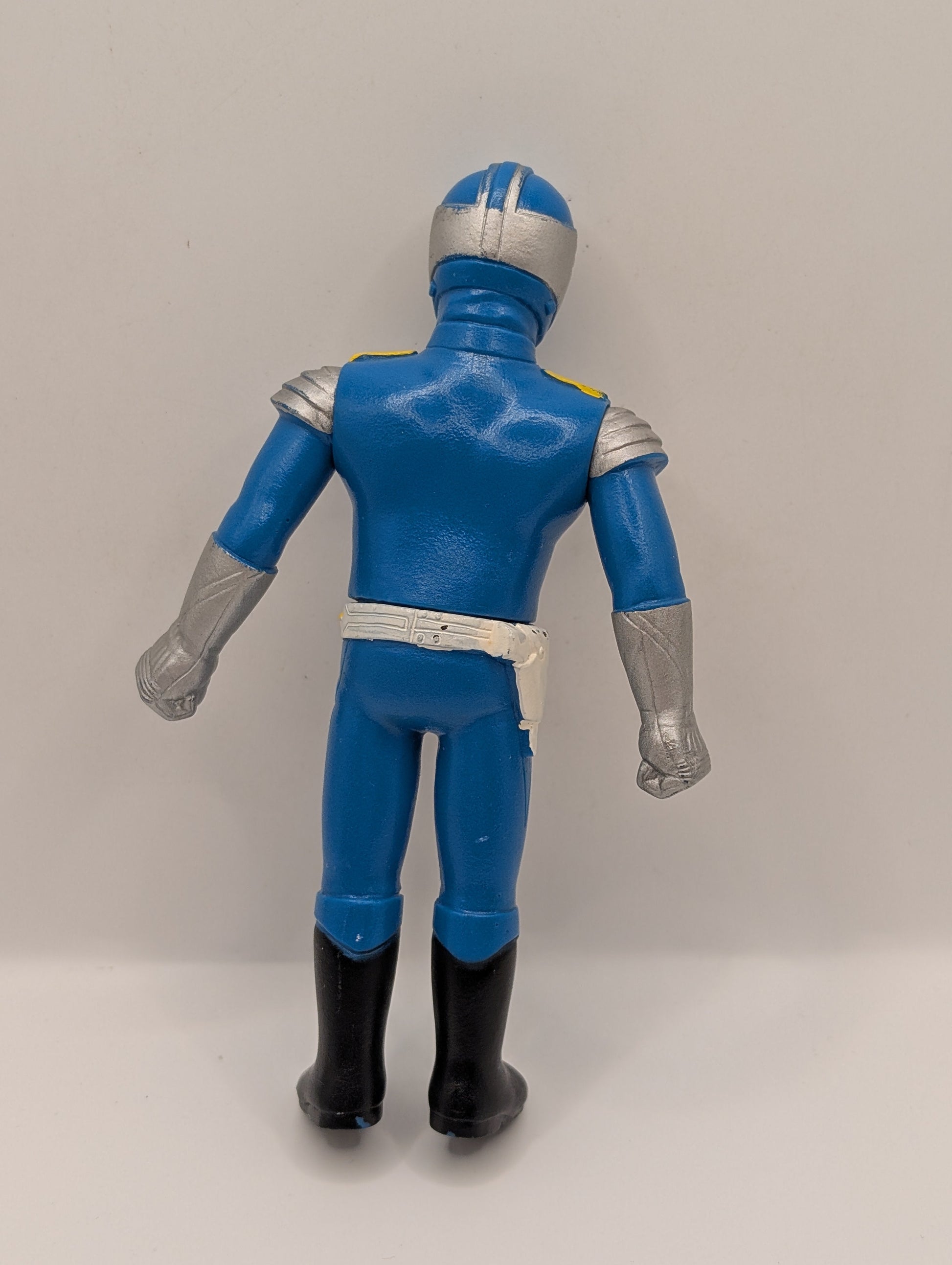 Enban Sensō Bankid soft vinyl 1970s Takatoku Toys BLUE FRENLY BRICKS - Open 7 Days