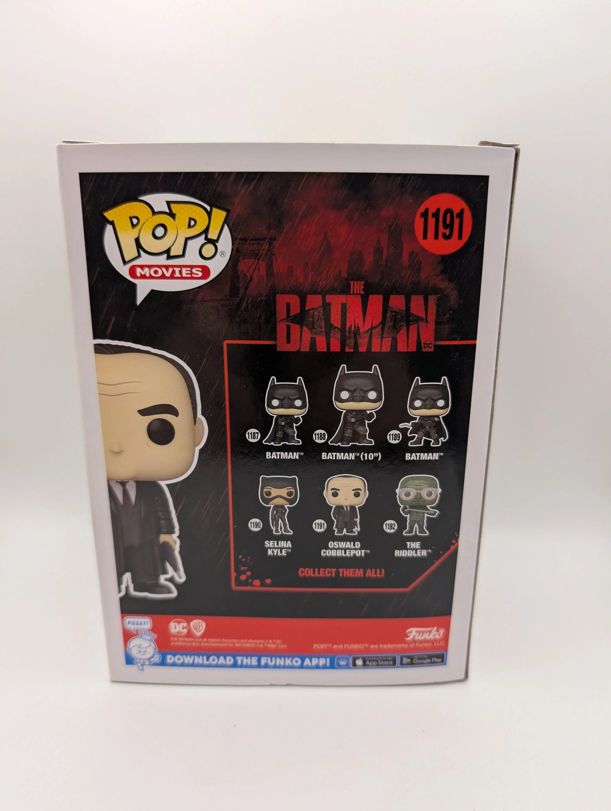 FUNKO POP VINYL DC THE BATMAN OSWALD COBBLEPOT #1191 VINYL FIGURE FRENLY BRICKS - Open 7 Days