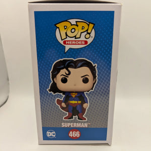 Justice League (comics) - Superman Pop! Vinyl Figure (RS) #466 Funko FRENLY BRICKS - Open 7 Days