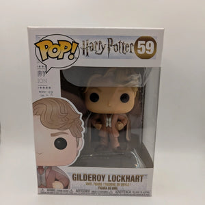 Gilderoy Lockhart (Tan Suit and Cape) 59 ~  Harry Potter ~ Funko Pop Vinyl FRENLY BRICKS - Open 7 Days