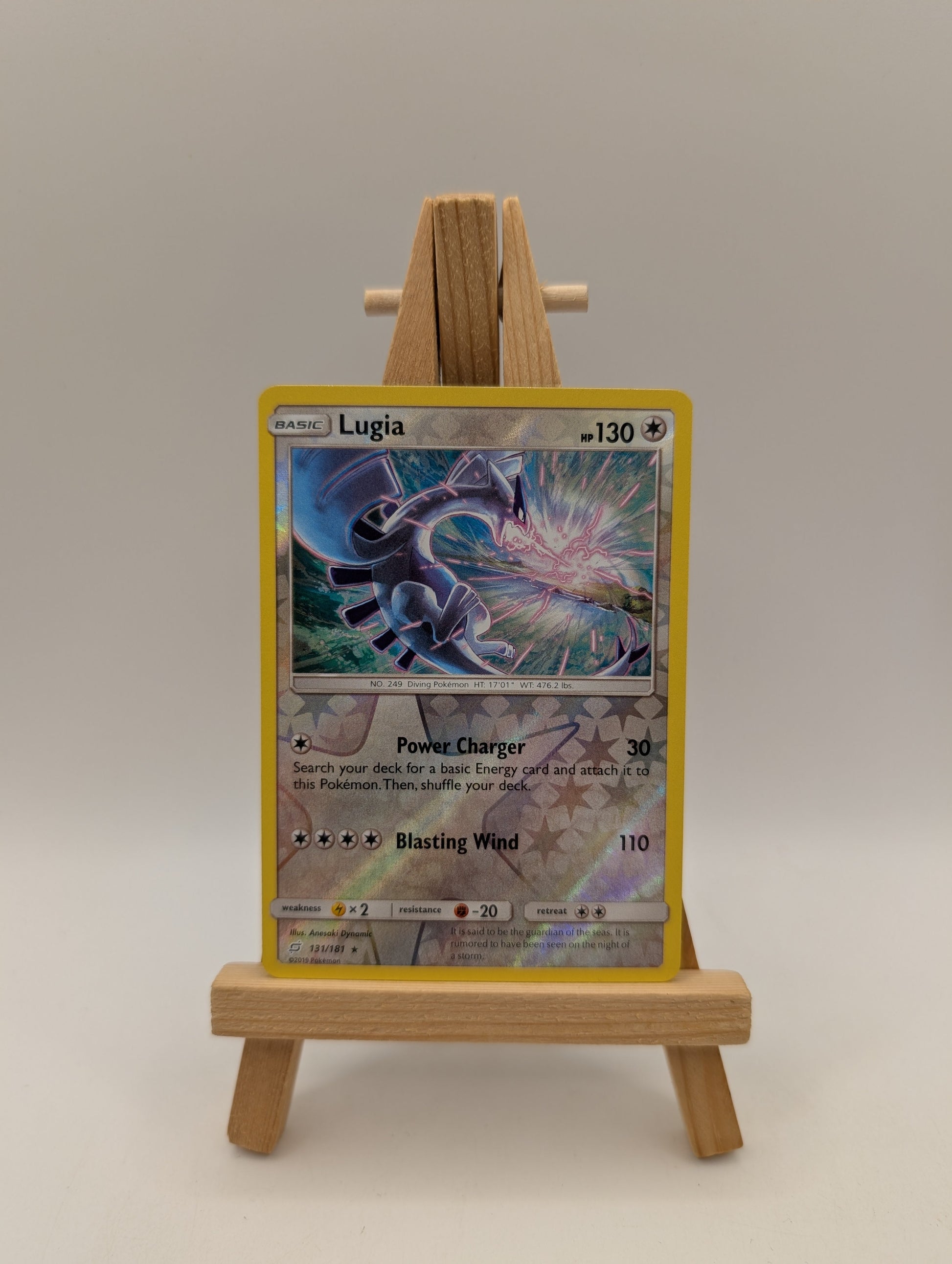 Lugia Holo Rare Reverse Holo SM - Team Up 131/181 - Near Mint - Pokémon TCG FRENLY BRICKS - Open 7 Days