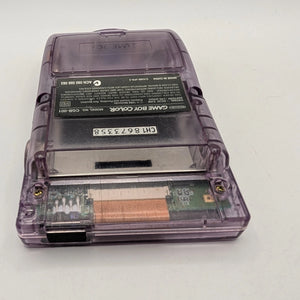 GBC Atomic Purple Nintendo Game Boy Color TURNS ON but not working screen FRENLY BRICKS - Open 7 Days