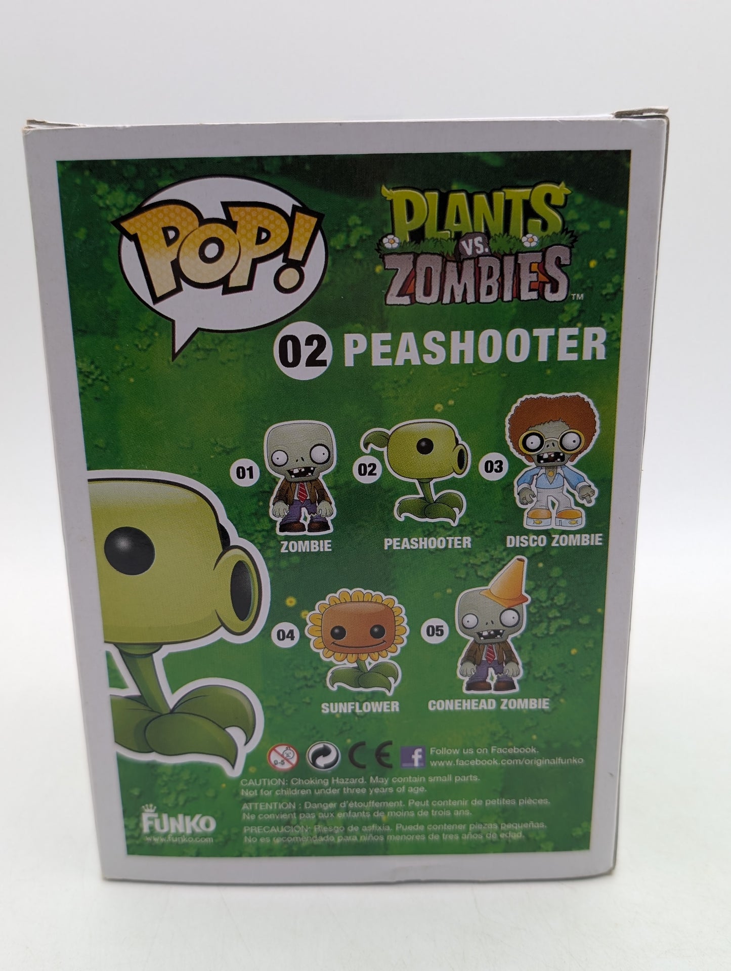 Funko Pop! Plants Vs Zombies: Peashooter #02