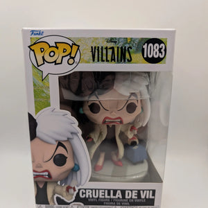 Disney Villains - Cruella de Vil Pop! Vinyl Figure #1083 Funko FRENLY BRICKS - Open 7 Days