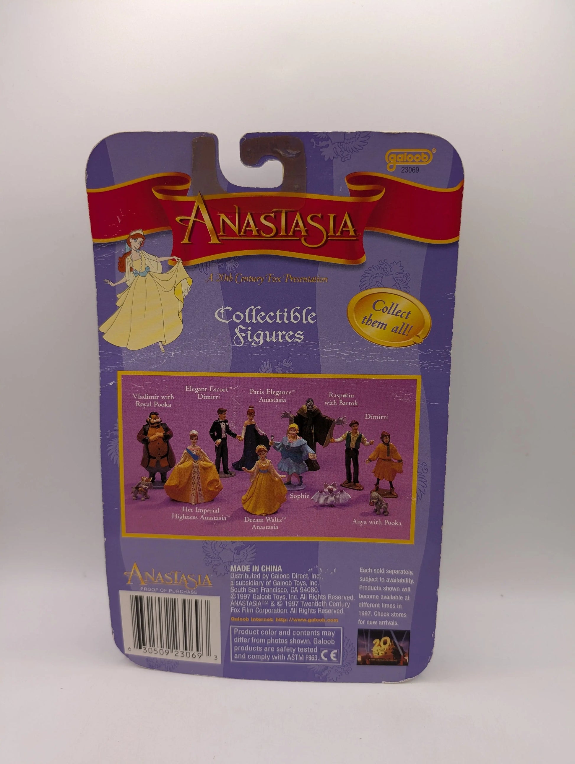 Disney Anastasia Rasputin and Bartok Collectible Figure Galoob 1997 FRENLY BRICKS - Open 7 Days