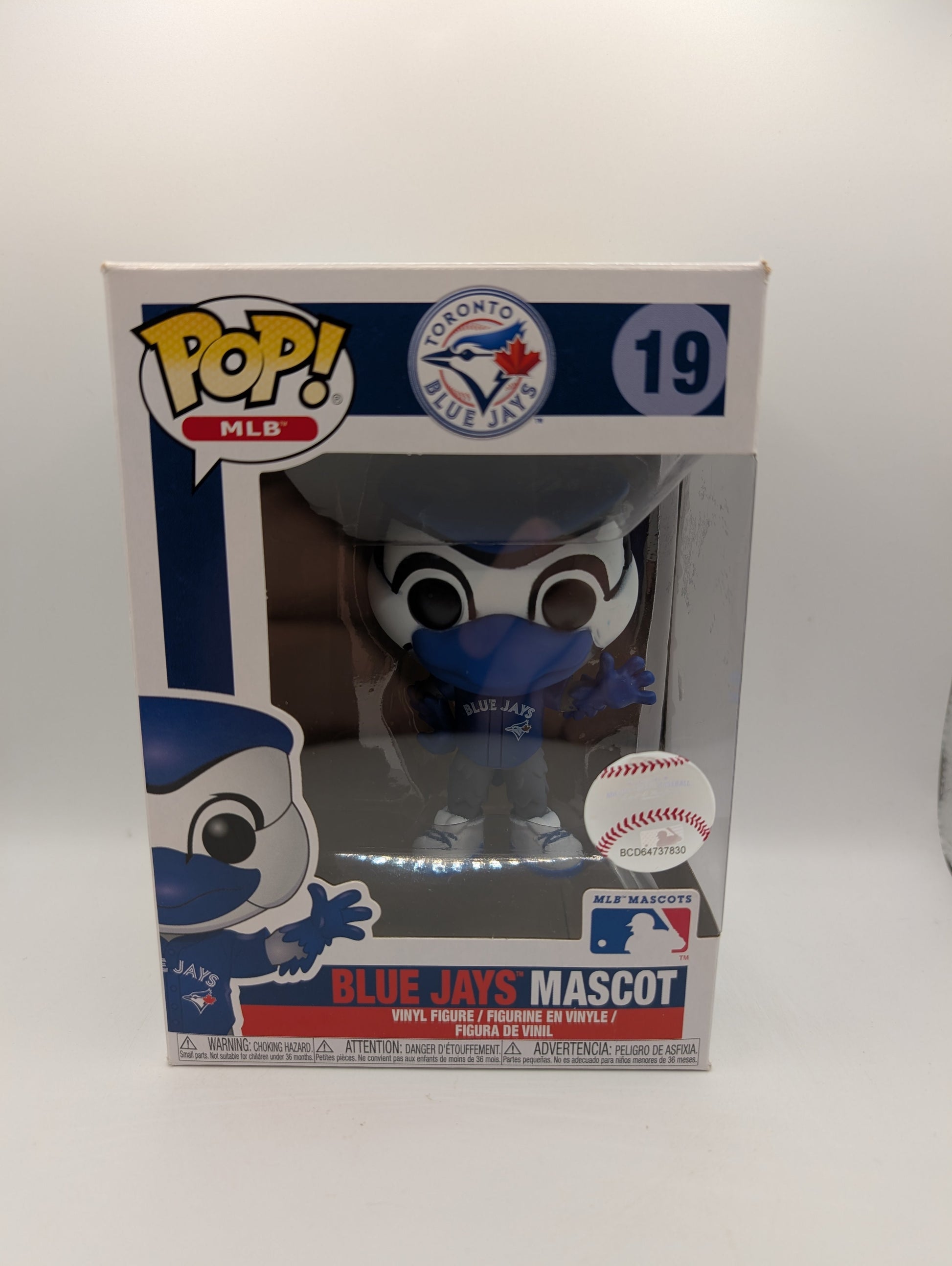 FUNKO POP! #19 MLB Baseball Toronto BLUE JAYS Mascot “ACE” Vinyl Figure Canada FRENLY BRICKS - Open 7 Days