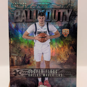 2025-26 Topps Chrome - Ball of Duty Cooper Flagg #BD-21 Aqua Refractor /199 (RC) FRENLY BRICKS - Open 7 Days