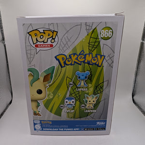 Pokemon - Leafeon #866 - Funko Pop! Vinyl Games FRENLY BRICKS - Open 7 Days