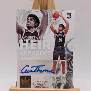 2021 Panini Court Kings Heir Apparent Auto Cameron Thomas #26/199 RC Rookie FRENLY BRICKS - Open 7 Days