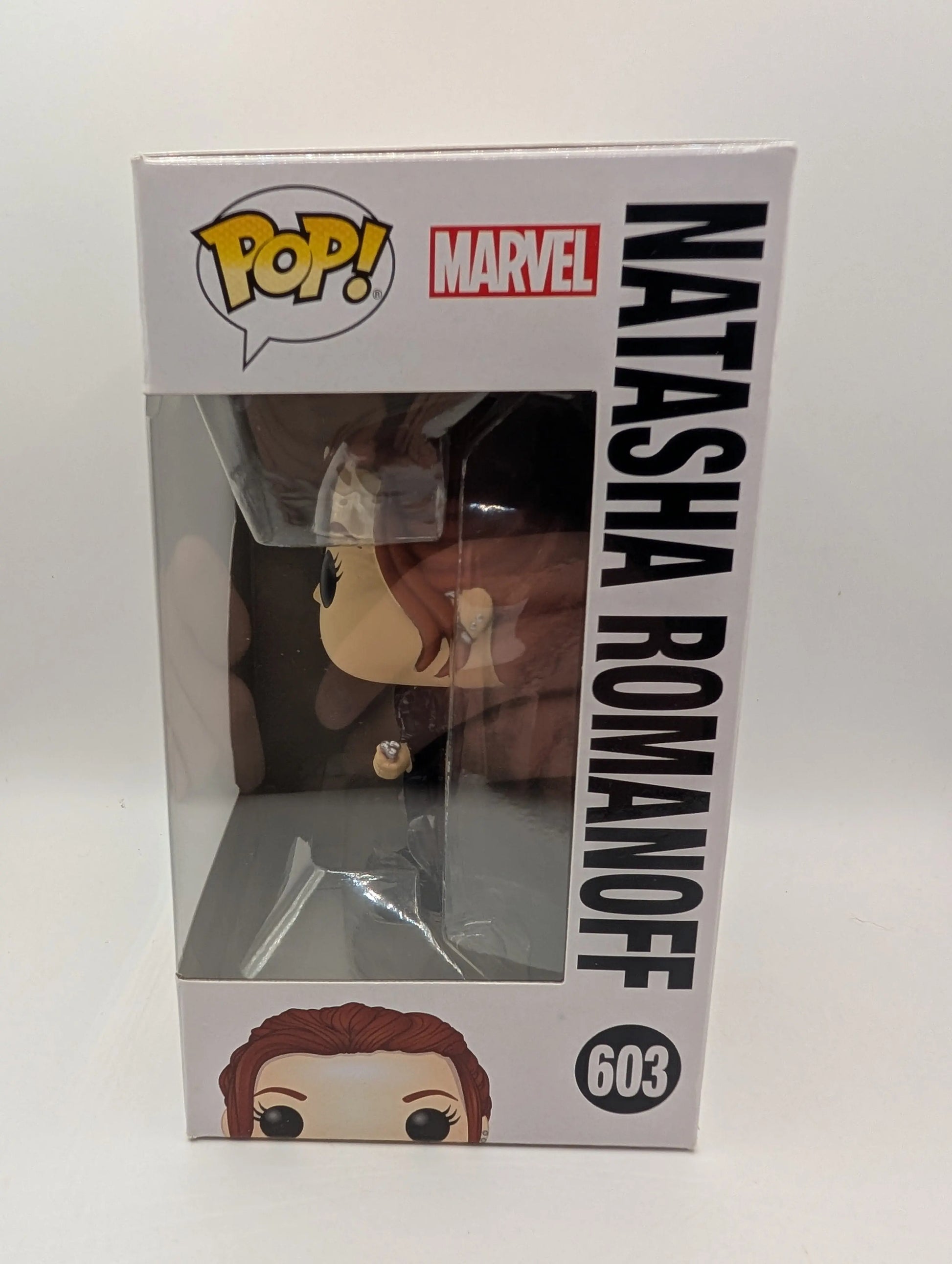Funko Pop! NATASHA ROMANOFF Black Widow #603 FRENLY BRICKS - Open 7 Days
