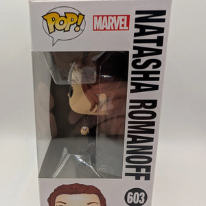 Funko Pop! NATASHA ROMANOFF Black Widow #603 FRENLY BRICKS - Open 7 Days