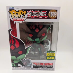 Yu-gi-oh #1609 Elemental Hero Flame Wingman SDCC Shared Funko Pop! Anime FRENLY BRICKS - Open 7 Days