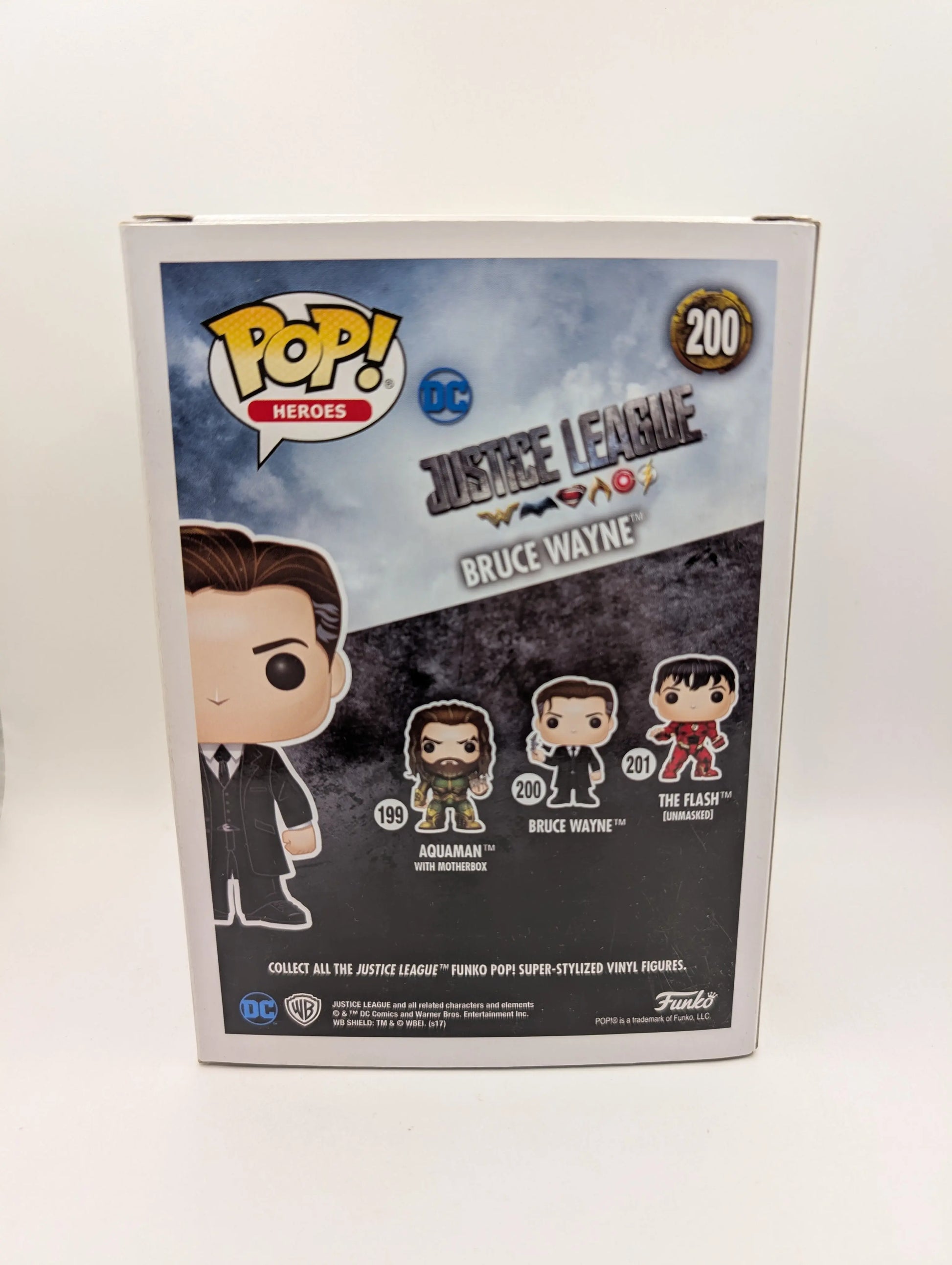 Bruce Wayne #200 DC Justice League Funko Pop Vinyl 2017 FRENLY BRICKS - Open 7 Days