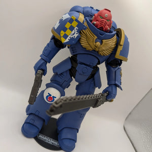McFarlane Toys Warhammer 40,000 Ultramarines Primaris Assault Intercessor 7 Inch FRENLY BRICKS - Open 7 Days