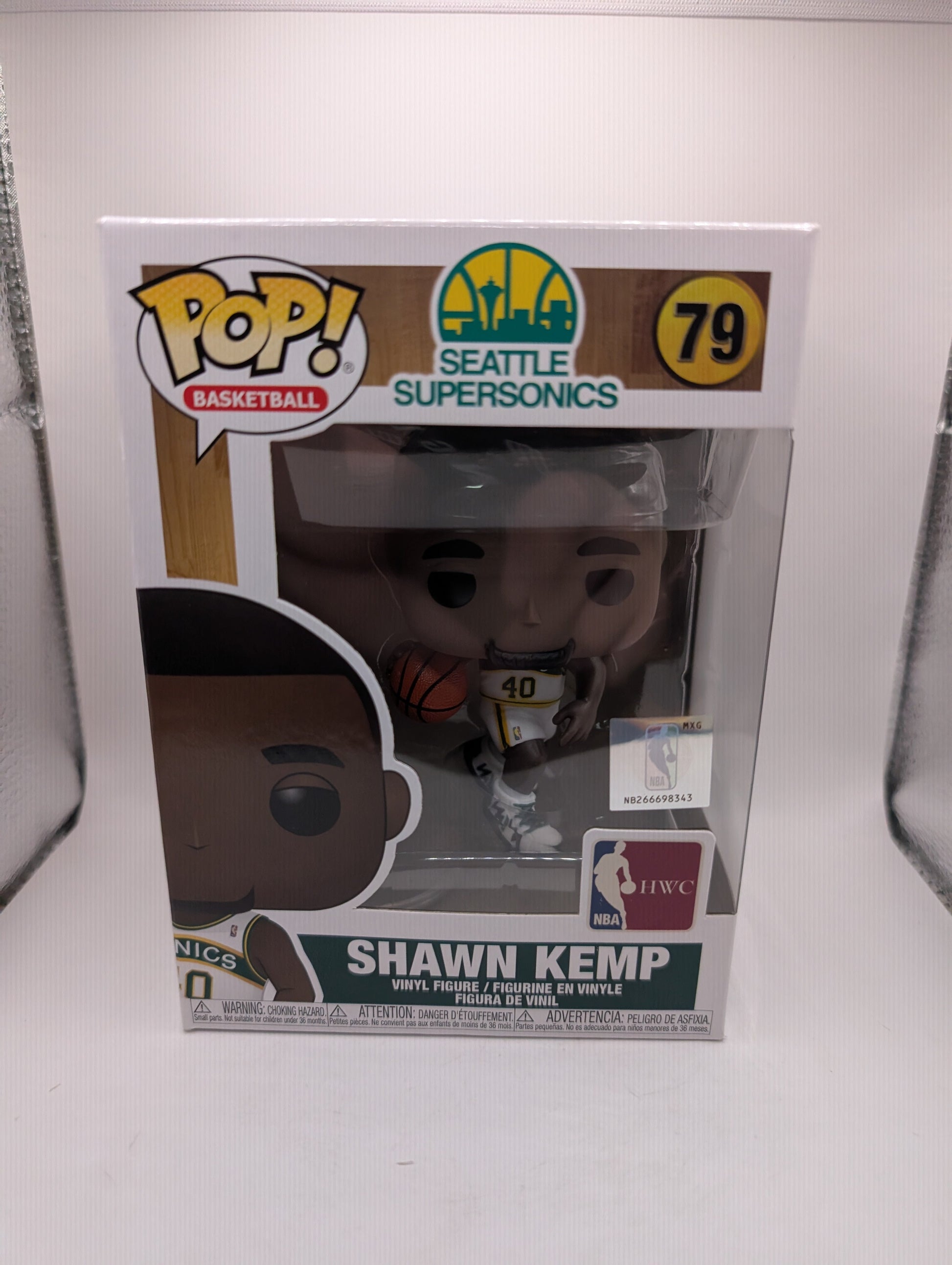 Funko POP! Basketball NBA Shawn Kemp Seattle Supersonics #79 FRENLY BRICKS - Open 7 Days