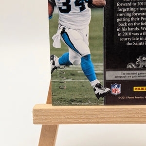 Panini Crown Royale 2010 DeAngelo Williams Auto Glove /10 THE ZONE FRENLY BRICKS - Open 7 Days