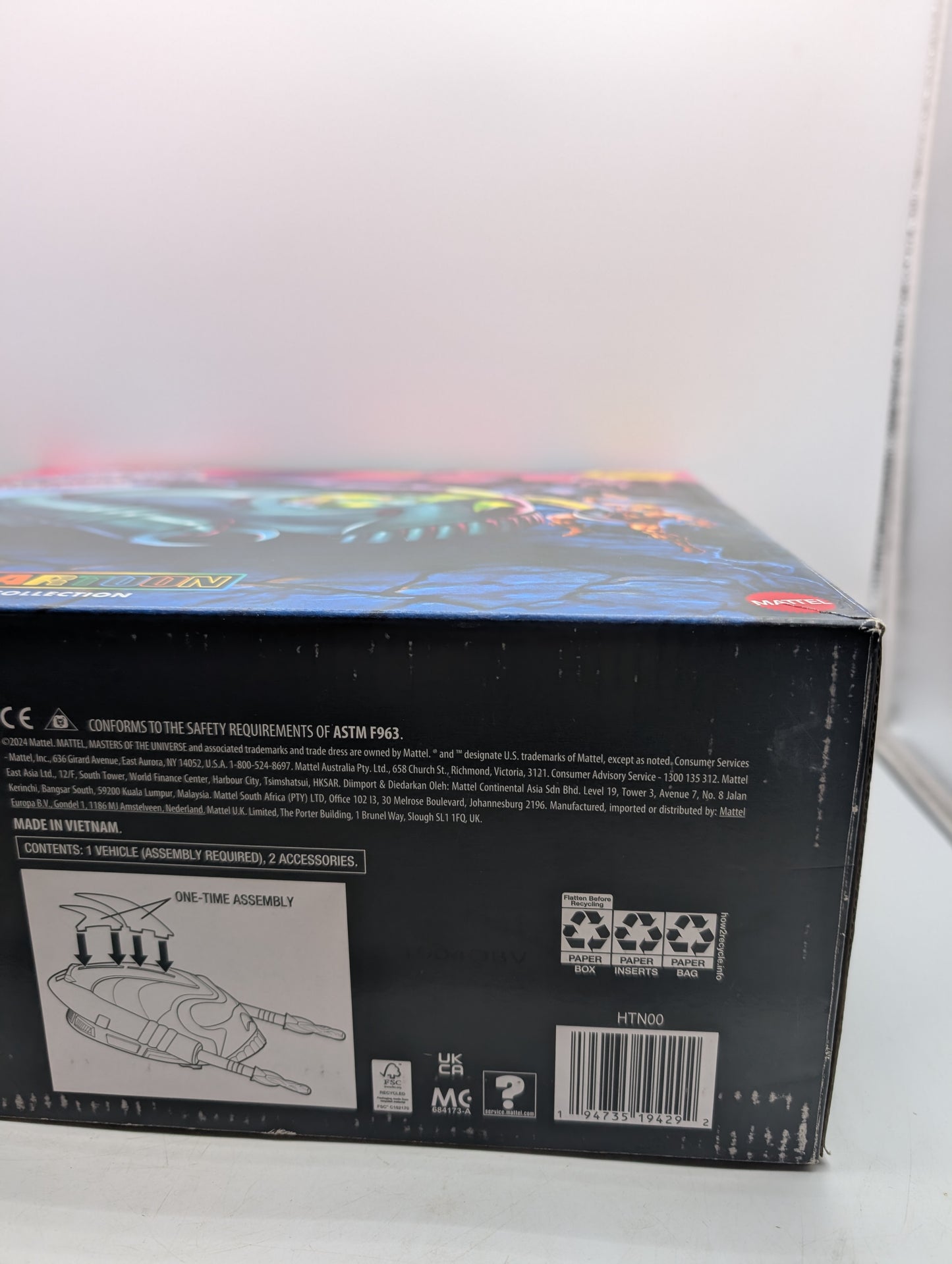 MOTU Origins Collector Vehicle w/ Grip & Claw Accessories Mattel