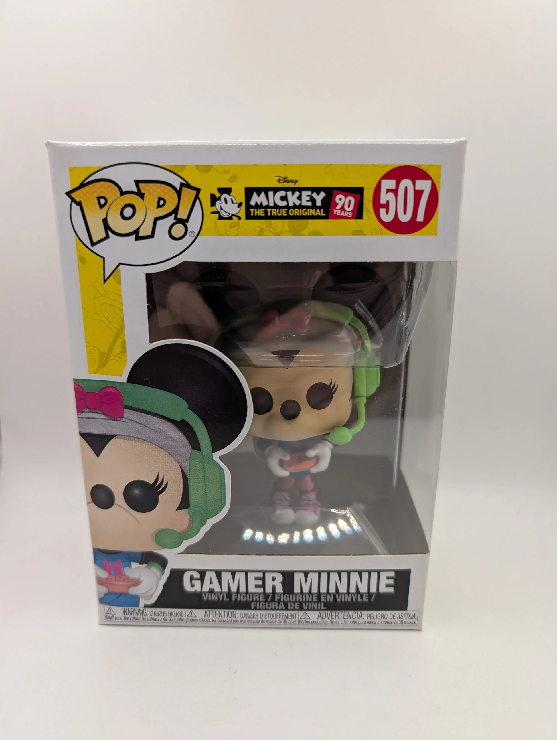 Funko Pop! Gamer Minnie #507 Disney Mickey & Friends Vaulted Collectible FRENLY BRICKS - Open 7 Days