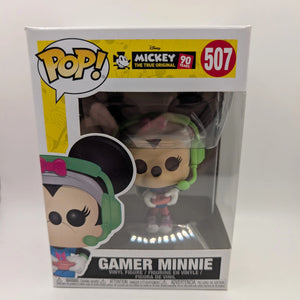 Funko Pop! Gamer Minnie #507 Disney Mickey & Friends Vaulted Collectible FRENLY BRICKS - Open 7 Days