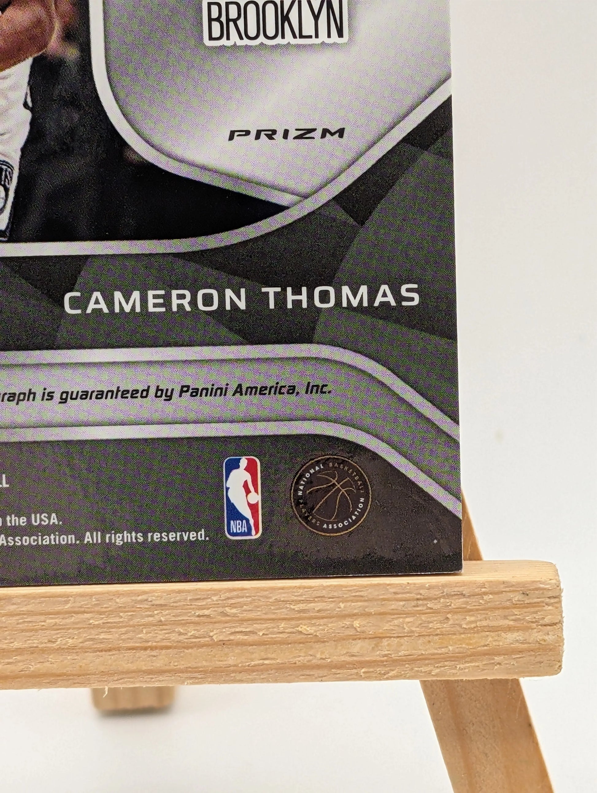 2021-22 CAMERON THOMAS 05/75 AUTO PANINI SPECTRA RADIANT AUTOGRAPHS ROOKIE FRENLY BRICKS - Open 7 Days