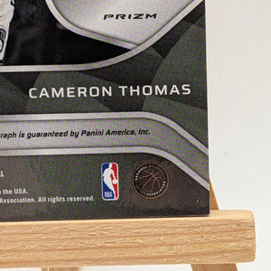 2021-22 CAMERON THOMAS 05/75 AUTO PANINI SPECTRA RADIANT AUTOGRAPHS ROOKIE FRENLY BRICKS - Open 7 Days